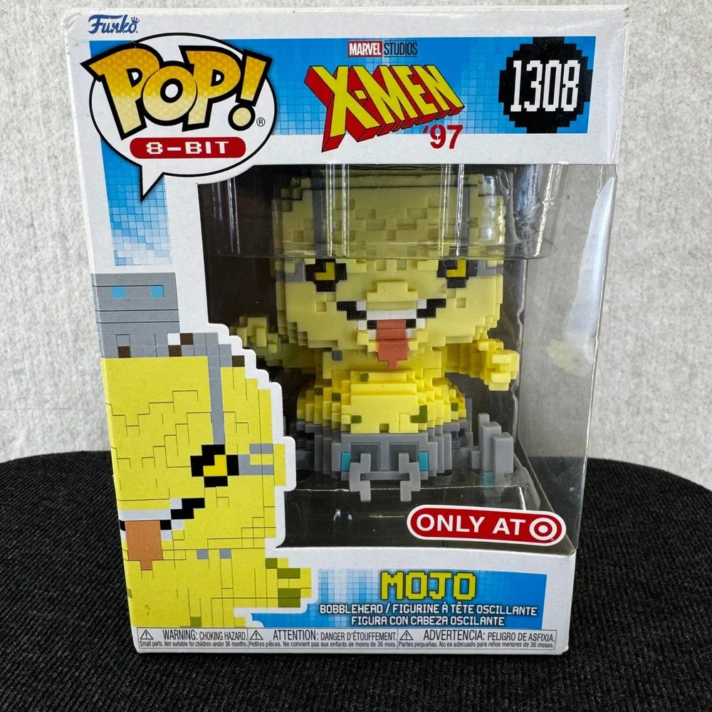 Funko Pop 8-Bit Mojo X-Men 97 Marvel Studios 1308 Target Exclusive Bobblehead